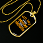 Sleep With A Firefighter Gift Stainless Steel or 18k Gold Dog Tag 24" Chain-Express Your Love Gifts