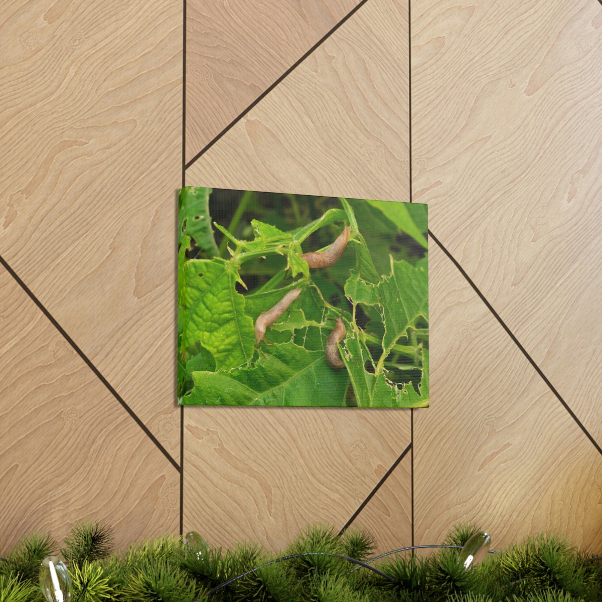 Scripture Walls Slug Hunting Slug on Hunt Print Animal Wall Art Wildlife Canvas Prints Wall Art Ready to Hang Unframed-Express Your Love Gifts