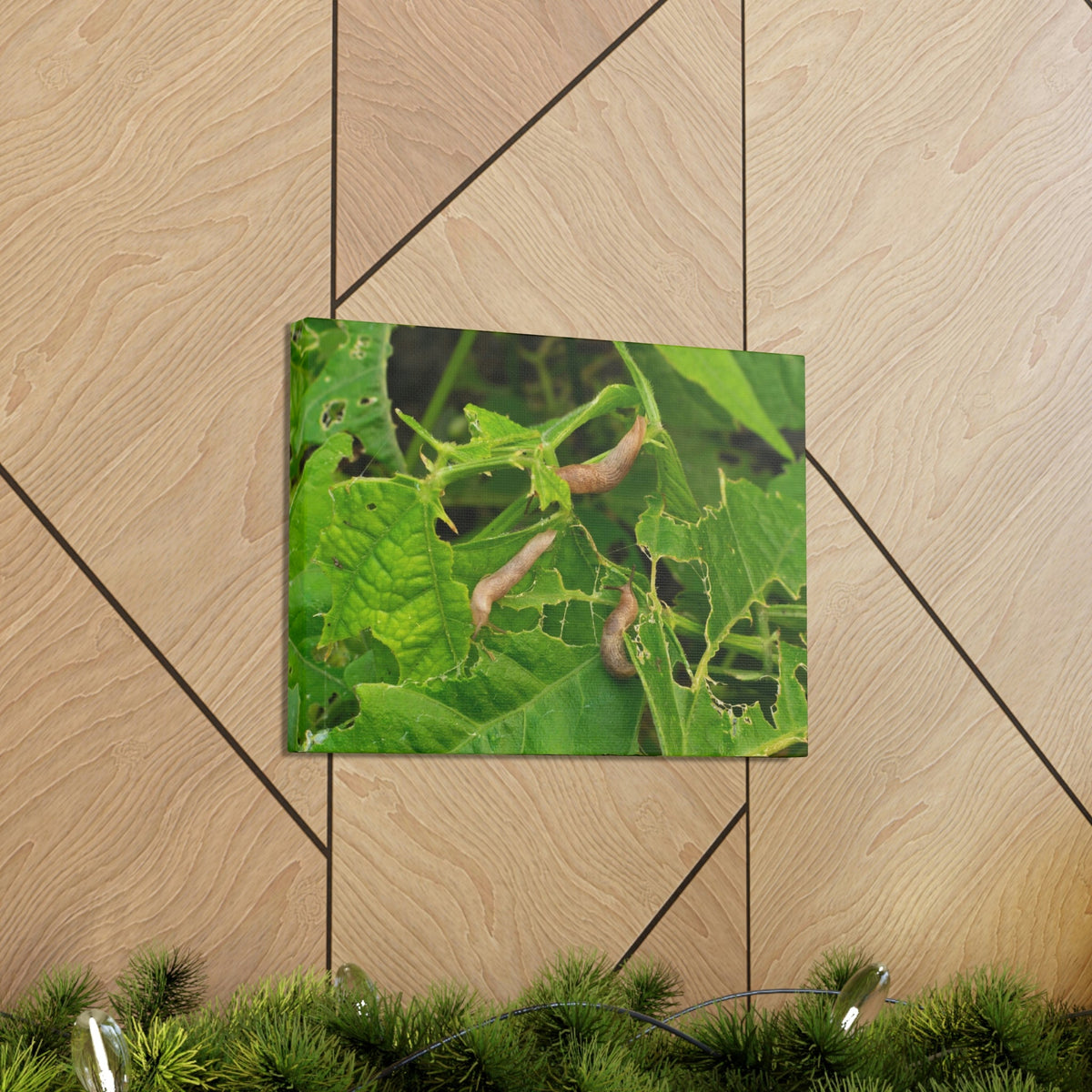 Scripture Walls Slug Hunting Slug on Hunt Print Animal Wall Art Wildlife Canvas Prints Wall Art Ready to Hang Unframed-Express Your Love Gifts