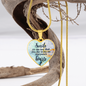 Smile Necklace Stainless Steel or 18k Gold Heart 18-22"-Express Your Love Gifts