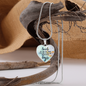 Smile Necklace Stainless Steel or 18k Gold Heart 18-22"-Express Your Love Gifts