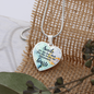 Smile Necklace Stainless Steel or 18k Gold Heart 18-22"-Express Your Love Gifts
