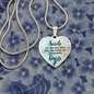 Smile Necklace Stainless Steel or 18k Gold Heart 18-22"-Express Your Love Gifts