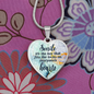 Smile Necklace Stainless Steel or 18k Gold Heart 18-22"-Express Your Love Gifts