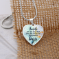 Smile Necklace Stainless Steel or 18k Gold Heart 18-22"-Express Your Love Gifts
