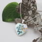 Smile Necklace Stainless Steel or 18k Gold Heart 18-22"-Express Your Love Gifts