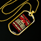 Smoked CigArette Firefighter Gift Stainless Steel or 18k Gold Dog Tag 24" Chain-Express Your Love Gifts