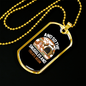 Snuggles and Treats Dog House Necklace Stainless Steel or 18k Gold Dog Tag 24" Chain-Express Your Love Gifts