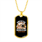 Snuggles and Treats Dog House Necklace Stainless Steel or 18k Gold Dog Tag 24" Chain-Express Your Love Gifts