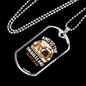 Snuggles and Treats Dog House Necklace Stainless Steel or 18k Gold Dog Tag 24" Chain-Express Your Love Gifts