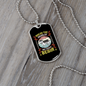 Snuggles and Treats Husky Necklace Stainless Steel or 18k Gold Dog Tag 24" Chain-Express Your Love Gifts