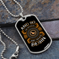 Snuggles and Treats Necklace Stainless Steel or 18k Gold Dog Tag 24" Chain-Express Your Love Gifts