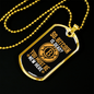 So Bitcoin is Dead Crypto Necklace Stainless Steel or 18k Gold Dog Tag 24" Chain-Express Your Love Gifts
