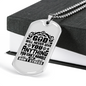 So Don't Stress Necklace Stainless Steel or 18k Gold Dog Tag 24" Chain-Express Your Love Gifts