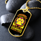 Soap Tastes Like a Washed Dog Necklace Stainless Steel or 18k Gold Dog Tag 24" Chain-Express Your Love Gifts