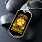 Soap Tastes Like a Washed Dog Necklace Stainless Steel or 18k Gold Dog Tag 24" Chain-Express Your Love Gifts