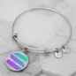 Solana (SOL) Bracelet Stainless Steel or 18k Gold Circle Bangle-Express Your Love Gifts