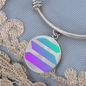 Solana (SOL) Bracelet Stainless Steel or 18k Gold Circle Bangle-Express Your Love Gifts
