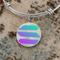 Solana (SOL) Bracelet Stainless Steel or 18k Gold Circle Bangle-Express Your Love Gifts