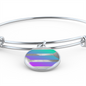 Solana (SOL) Bracelet Stainless Steel or 18k Gold Circle Bangle-Express Your Love Gifts