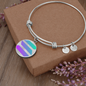 Solana (SOL) Bracelet Stainless Steel or 18k Gold Circle Bangle-Express Your Love Gifts