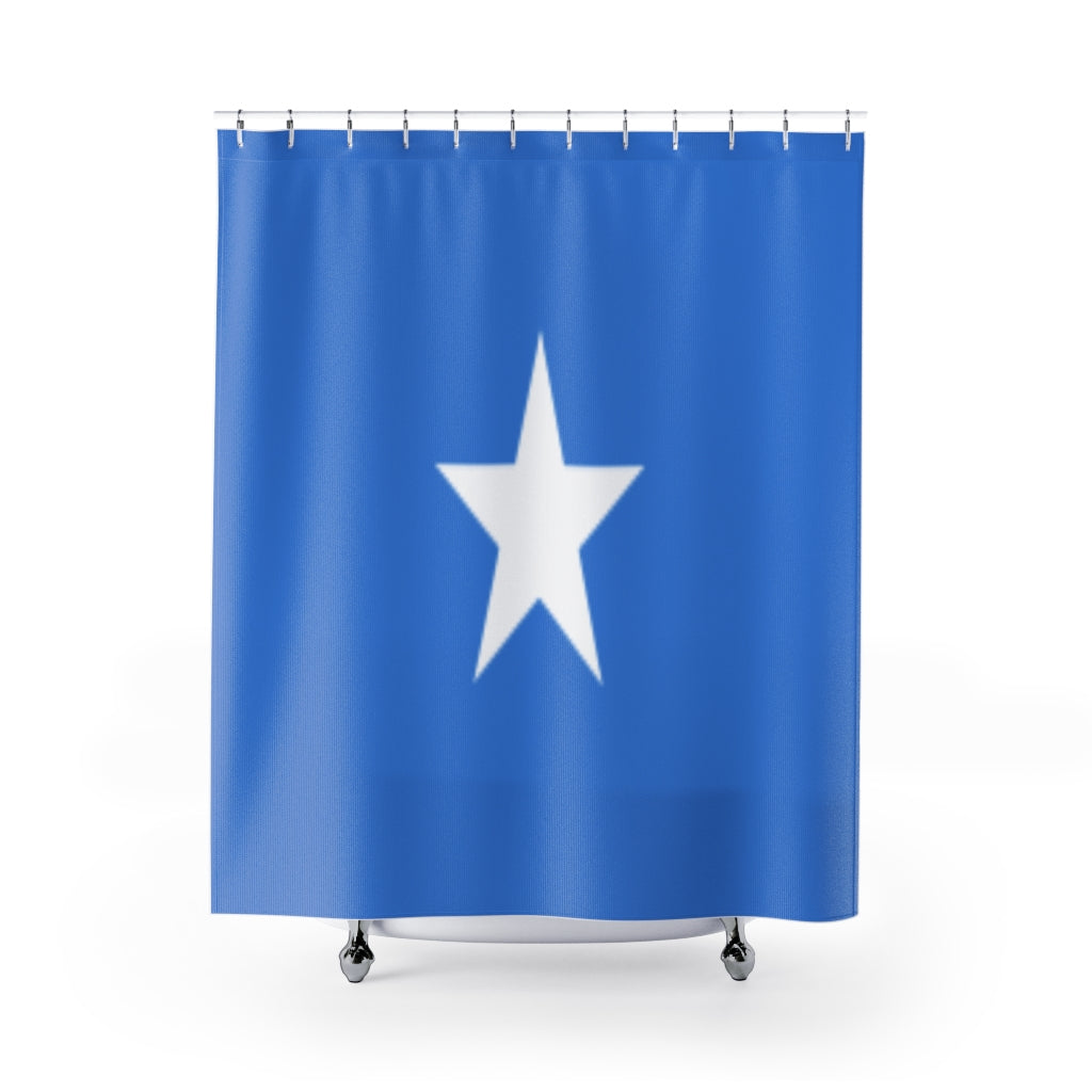 Somalia Flag Stylish Design 71" x 74" Elegant Waterproof Shower Curtain for a Spa-like Bathroom Paradise Exceptional Craftsmanship-Express Your Love Gifts