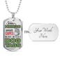 Some Heros Wear Capes Dog Tag Dog Tag Stainless Steel or 18k Gold 24" Chain-Express Your Love Gifts