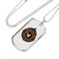 Some Men Are Merely Hunting Necklace Stainless Steel or 18k Gold Dog Tag 24" Chain-Express Your Love Gifts