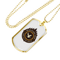 Some Men Are Merely Hunting Necklace Stainless Steel or 18k Gold Dog Tag 24" Chain-Express Your Love Gifts