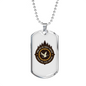 Some Men Are Merely Hunting Necklace Stainless Steel or 18k Gold Dog Tag 24" Chain-Express Your Love Gifts