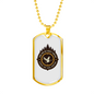 Some Men Are Merely Hunting Necklace Stainless Steel or 18k Gold Dog Tag 24" Chain-Express Your Love Gifts