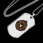 Some Men Are Merely Hunting Necklace Stainless Steel or 18k Gold Dog Tag 24" Chain-Express Your Love Gifts