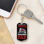 Some People Call Me A Trucker Swivel Keychain Dog Tag Stainless Steel or 18k Gold-Express Your Love Gifts