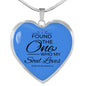 Song Of Solomon Necklace Stainless Steel or 18k Gold Heart Pendant 18-22"-Express Your Love Gifts