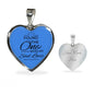 Song Of Solomon Necklace Stainless Steel or 18k Gold Heart Pendant 18-22"-Express Your Love Gifts