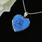 Song Of Solomon Necklace Stainless Steel or 18k Gold Heart Pendant 18-22"-Express Your Love Gifts