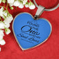 Song Of Solomon Necklace Stainless Steel or 18k Gold Heart Pendant 18-22"-Express Your Love Gifts