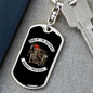 Sons Of The Highway Swivel Keychain Dog Tag Stainless Steel or 18k Gold-Express Your Love Gifts