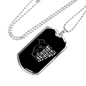 Soul Pitbull Necklace Stainless Steel or 18k Gold Dog Tag 24" Chain-Express Your Love Gifts