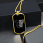 Soul Pitbull Necklace Stainless Steel or 18k Gold Dog Tag 24" Chain-Express Your Love Gifts