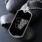 Soul Pitbull Necklace Stainless Steel or 18k Gold Dog Tag 24" Chain-Express Your Love Gifts