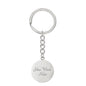 Spanish Mastiff Mama Circle Keychain Stainless Steel or 18k Gold Dog Mom Pendant-Express Your Love Gifts