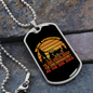 Special Genius Dogs Necklace Stainless Steel or 18k Gold Dog Tag 24" Chain-Express Your Love Gifts