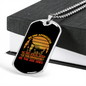 Special Genius Dogs Necklace Stainless Steel or 18k Gold Dog Tag 24" Chain-Express Your Love Gifts