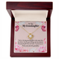 Special Gift For Granddaughter Infinity Knot Necklace Message Card-Express Your Love Gifts