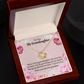 Special Gift For Granddaughter Infinity Knot Necklace Message Card-Express Your Love Gifts