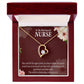 Special Nurse Healthcare Medical Worker Nurse Appreciation Gift Forever Necklace w Message Card-Express Your Love Gifts