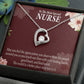 Special Nurse Healthcare Medical Worker Nurse Appreciation Gift Forever Necklace w Message Card-Express Your Love Gifts