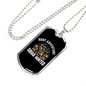 Squad Hunted Necklace Stainless Steel or 18k Gold Dog Tag 24" Chain-Express Your Love Gifts