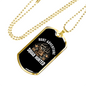 Squad Hunted Necklace Stainless Steel or 18k Gold Dog Tag 24" Chain-Express Your Love Gifts